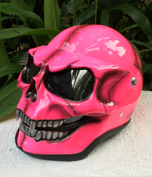 Full-face Sugar Skull Helmet Women's Skull Helmet Girl 