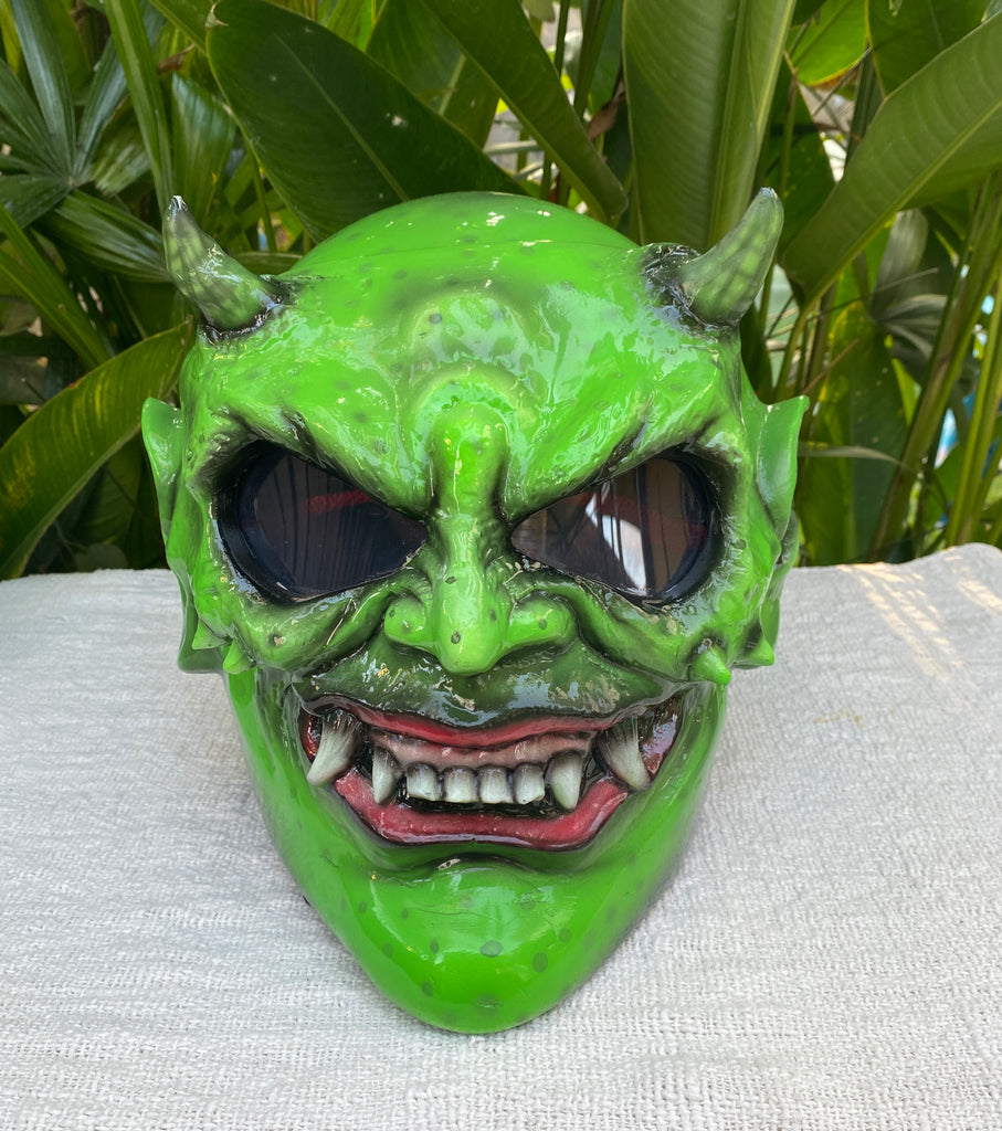 The Green Monster evil Custom Helmet 3D Motorcycle Helmet