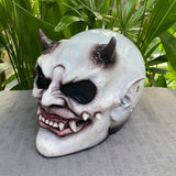 Ghost Rider Devil Custom Helmet 3D Hellboy Devil Airbrush Motorcycle Helmet