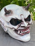 Ghost Rider Devil Custom Helmet 3D Hellboy Devil Airbrush Motorcycle Helmet