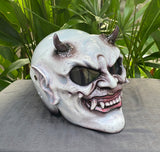 Ghost Rider Devil Custom Helmet 3D Hellboy Devil Airbrush Motorcycle Helmet