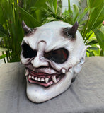 Ghost Rider Devil Custom Helmet 3D Hellboy Devil Airbrush Motorcycle Helmet